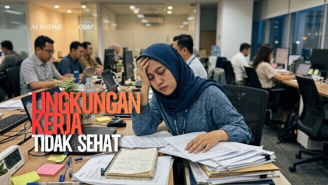 lingkungan kerja tidak sehat