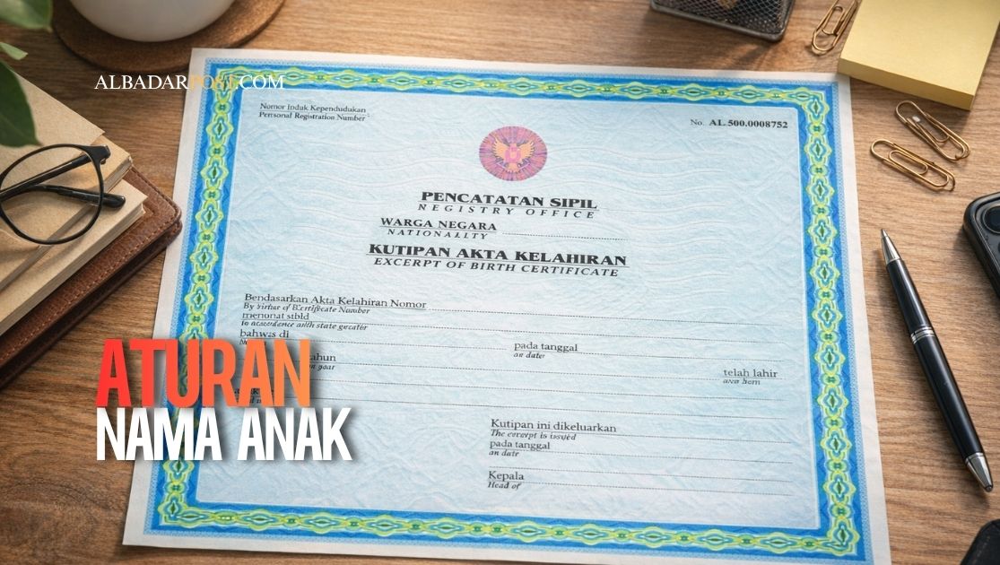 aturan nama anak