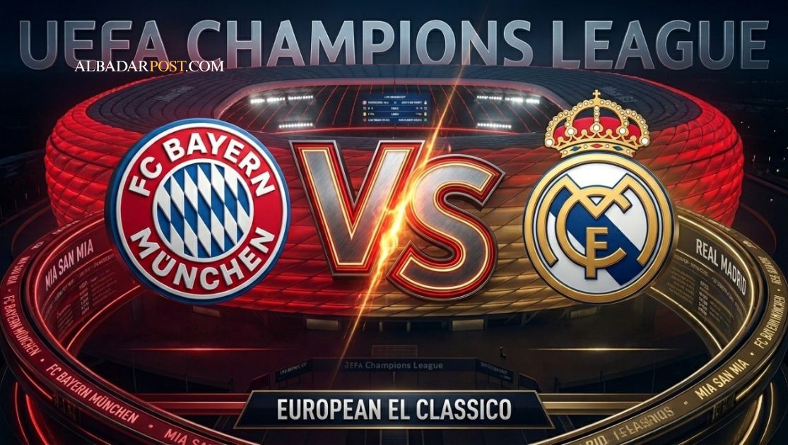 Prediksi Bayern vs Real Madrid dengan analisis statistik, peluang gol, dan performa terbaru di Allianz Arena