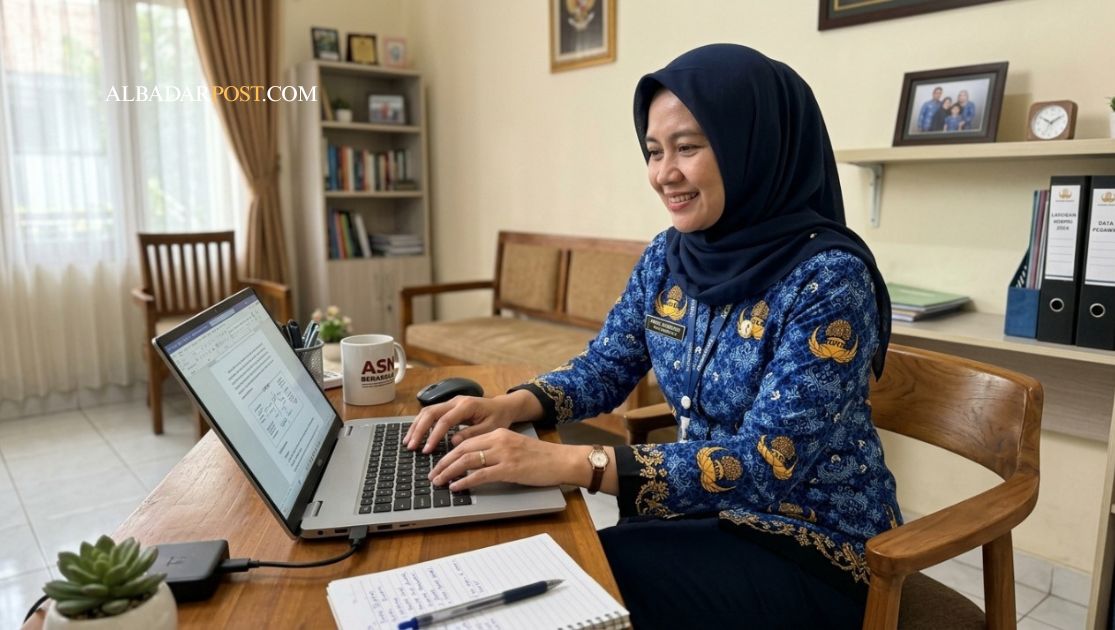 WFASN Pangandaran bekerja dari rumah saat kebijakan WFH setiap hari Rabu untuk efisiensi dan digitalisasi layanan publikH ASN Pangandaran