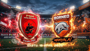 Prediksi PSM vs Borneo