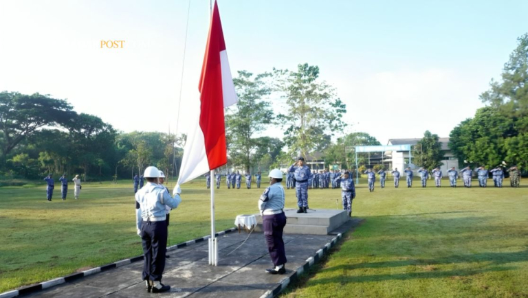 Upacara Lanud Wiriadinata Tasikmalaya April 2026 soroti disiplin prajurit TNI dan ancaman hoaks digital