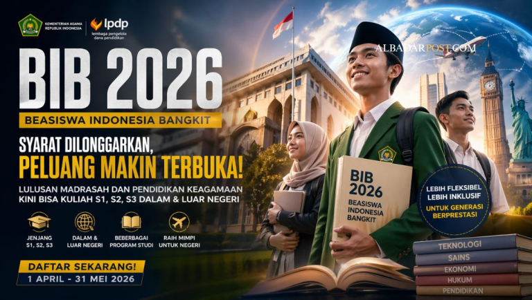 Beasiswa Indonesia Bangkit 2026