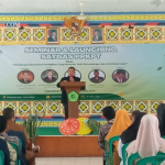 Mahasiswa mengikuti peluncuran Satgas PPKPT di aula Universitas Islam Tasikmalaya untuk pencegahan kekerasan kampus.