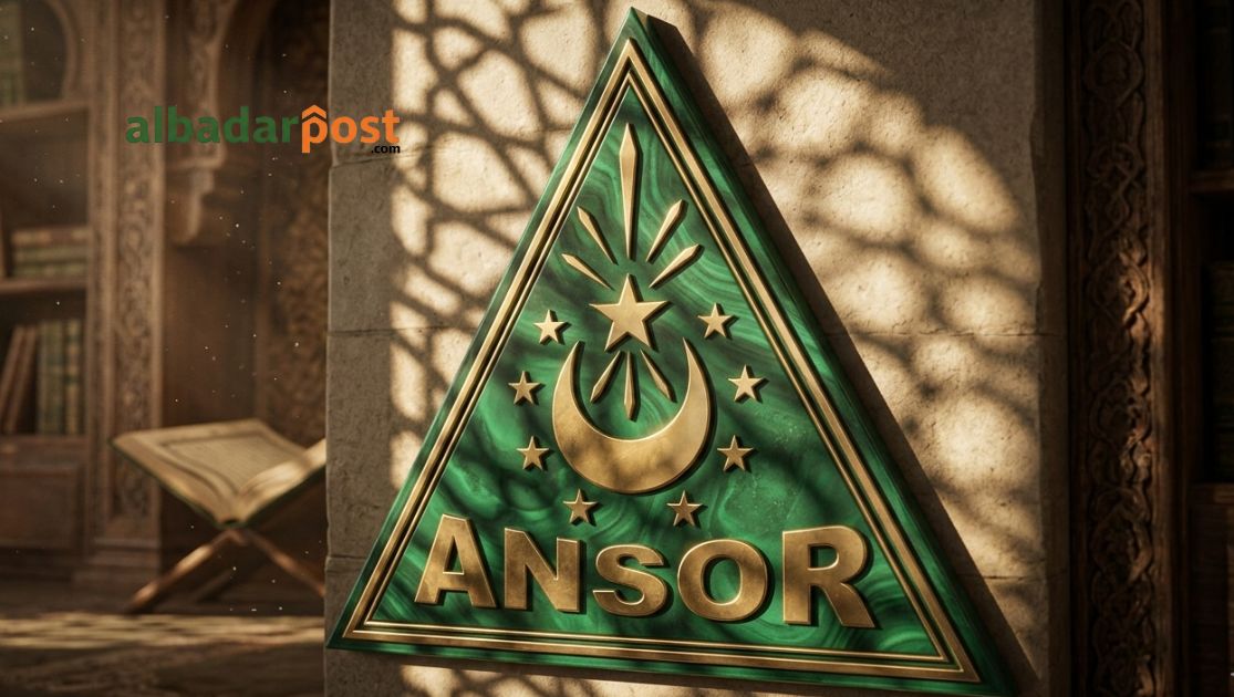 Pelantikan enam lembaga GP Ansor Kota Tasikmalaya dipimpin Aj. Bubung Nizar bersama kader Banser dan Ansor.