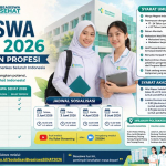 Poster Program Beasiswa SEHAT 2026 untuk mahasiswi Poltekkes Kemenkes jenjang diploma dan profesi.
