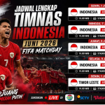 Jadwal Timnas Indonesia