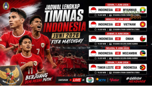 Jadwal Timnas Indonesia