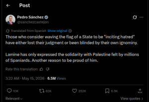 Lamine Yamal Palestina