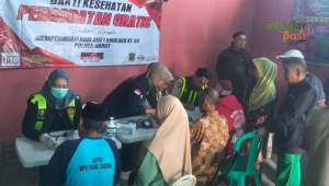 Bakti Kesehatan Polres Garut