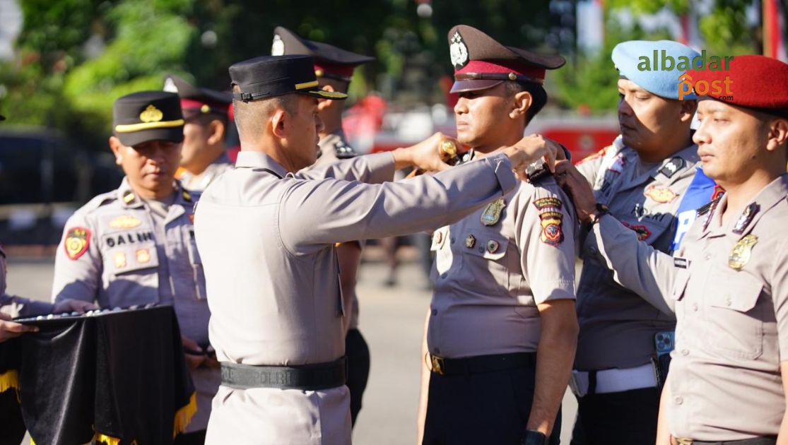 kenaikan pangkat Polres Garut