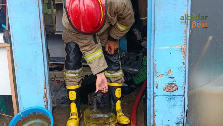 Tabung Gas Bocor