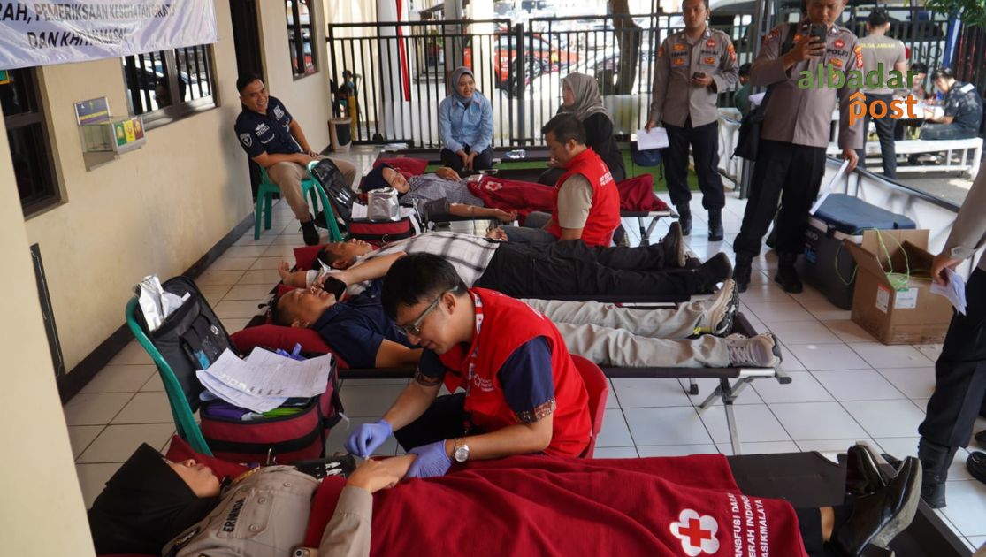 Bakti Kesehatan Polres Tasikmalaya