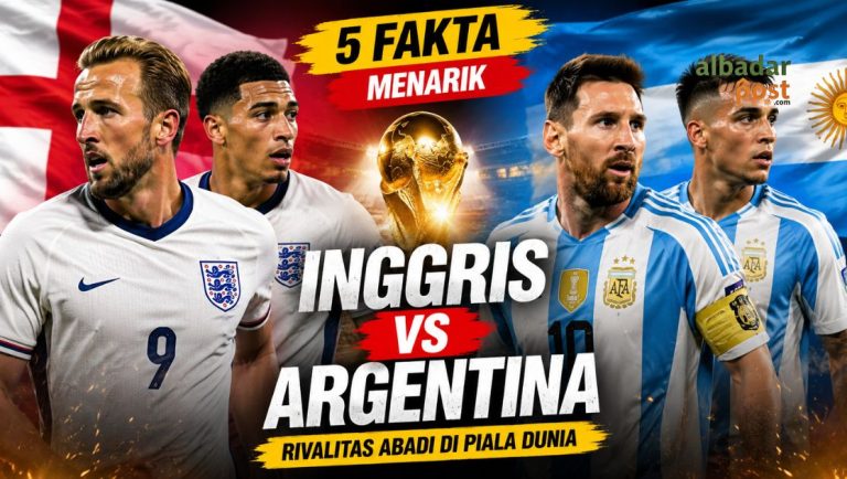 Inggris vs Argentina