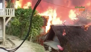 Kebakaran Kampung Adat Ciptamulya