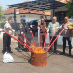 Pemusnahan Barang Bukti