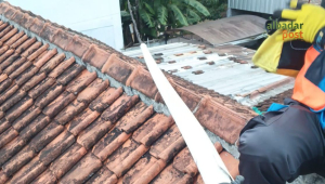 kabel listrik terkelupas