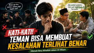 memilih teman