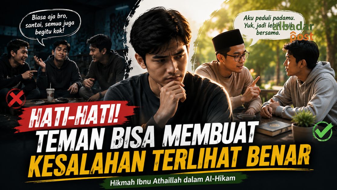 memilih teman