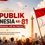 ucapan Dirgahayu RI ke-81