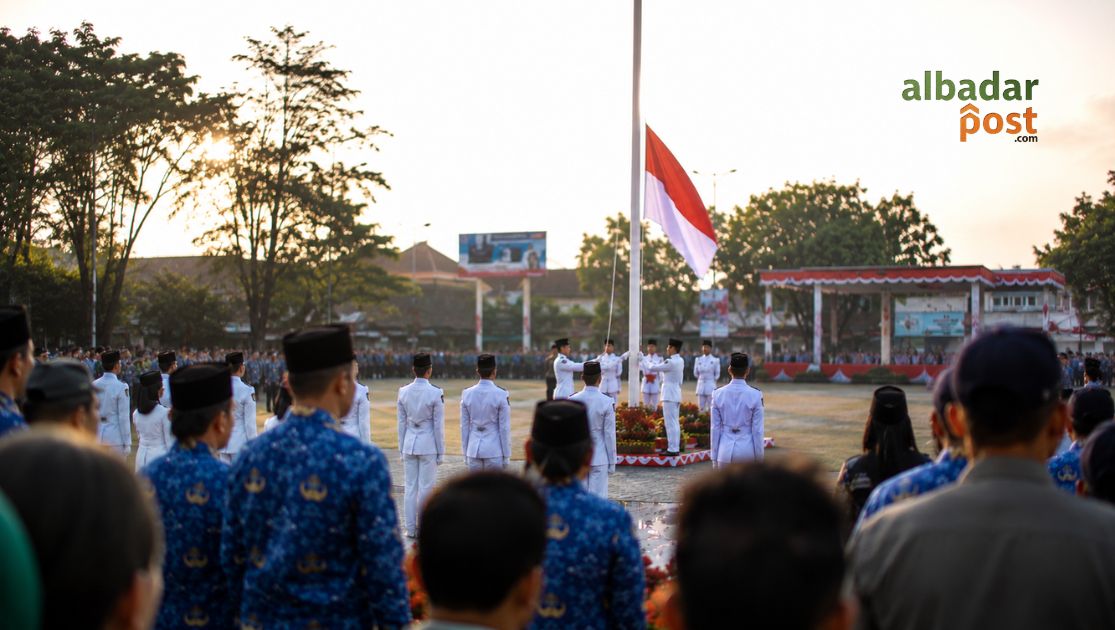 upacara HUT RI ke-81 Pangandaran