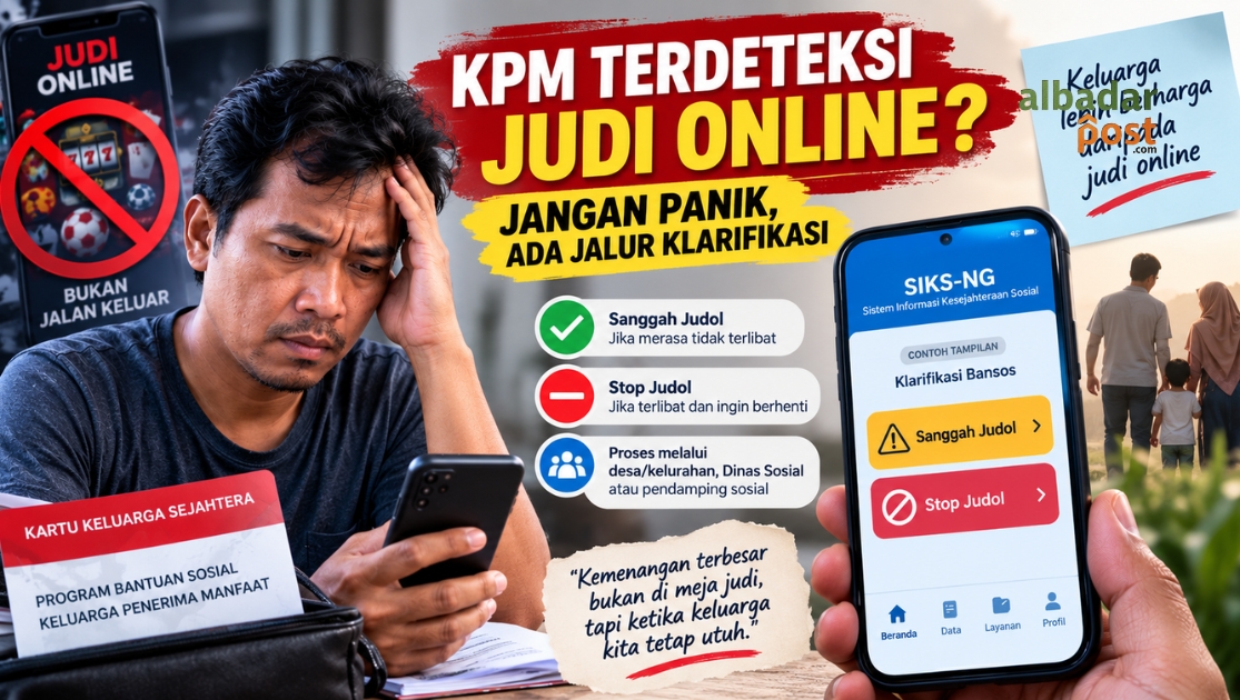 KPM terdeteksi judi online