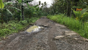 Jalan rusak Garut