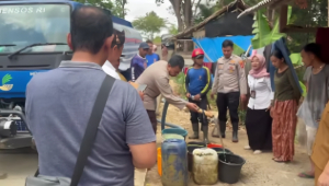 bantuan air bersih Pangandaran