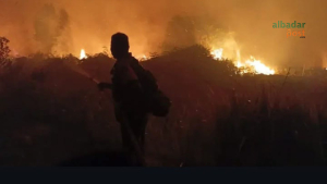 personel TNI karhutla