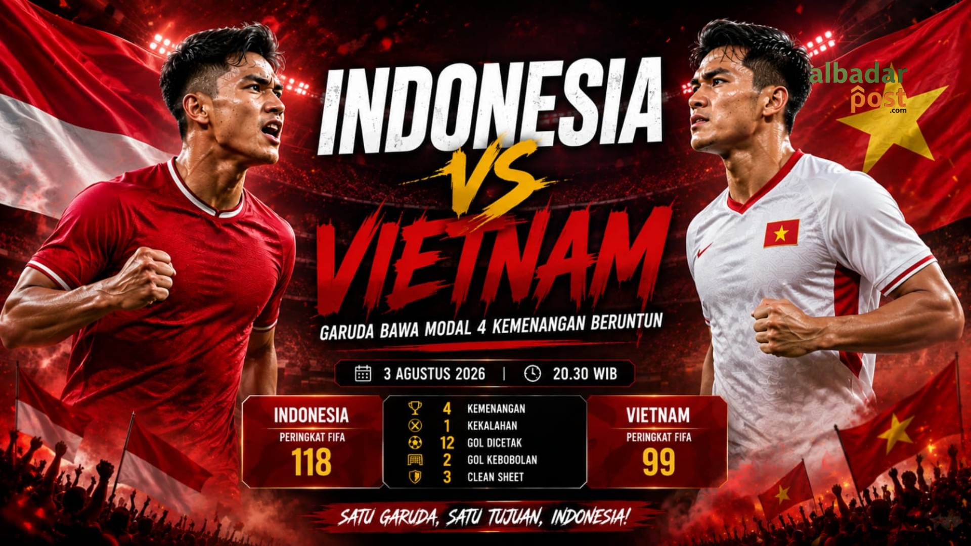Indonesia vs Vietnam