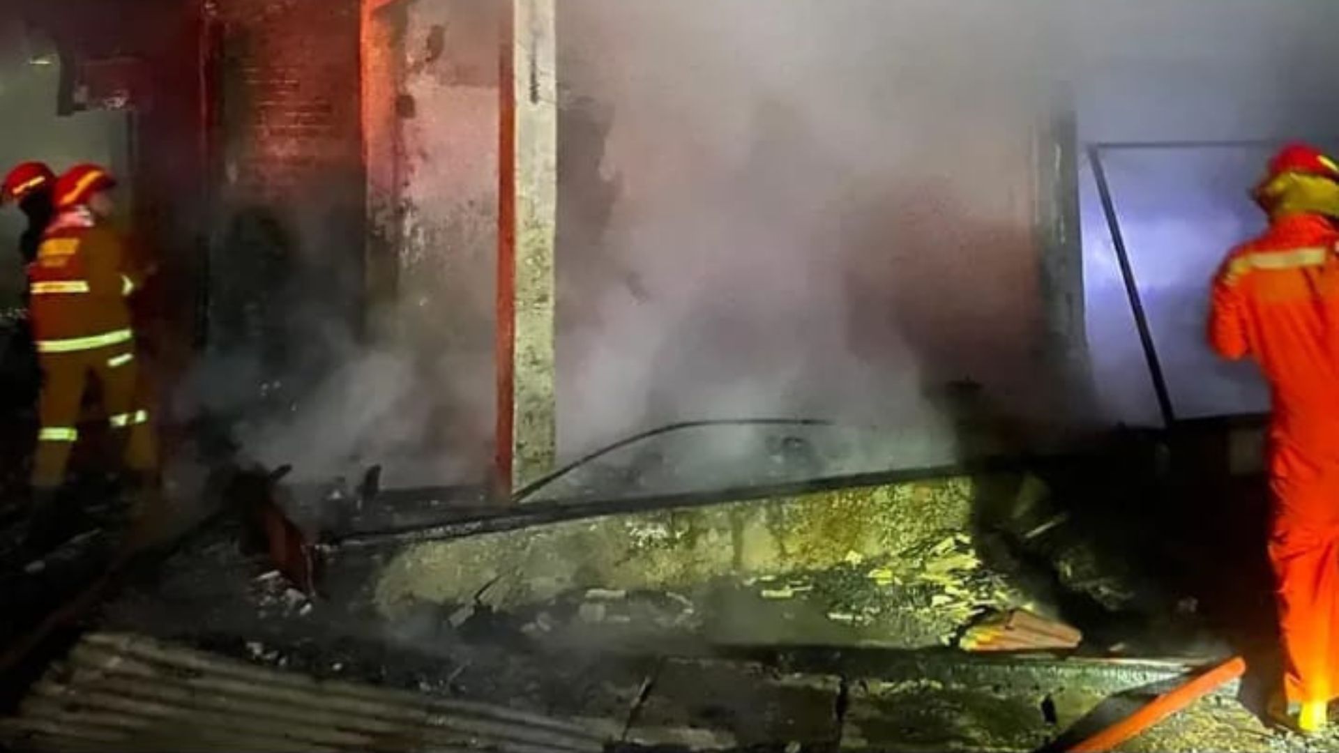 kebakaran Pasar Andir Garut