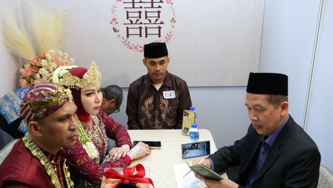 77 WNI Menikah Resmi di Taiwan, Bukan Sekadar Nikah Massal