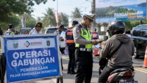 operasi pajak kendaraan Pangandaran