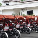 Becak Listrik Tasikmalaya