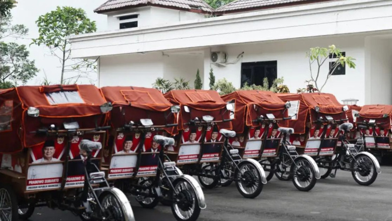 Becak Listrik Tasikmalaya