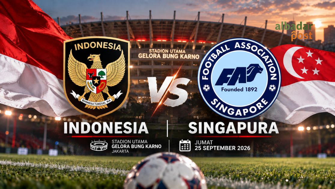 Indonesia vs Singapura.
