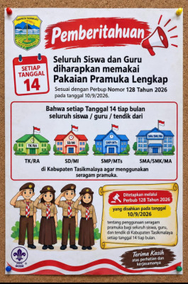 Seragam Pramuka Tasikmalaya