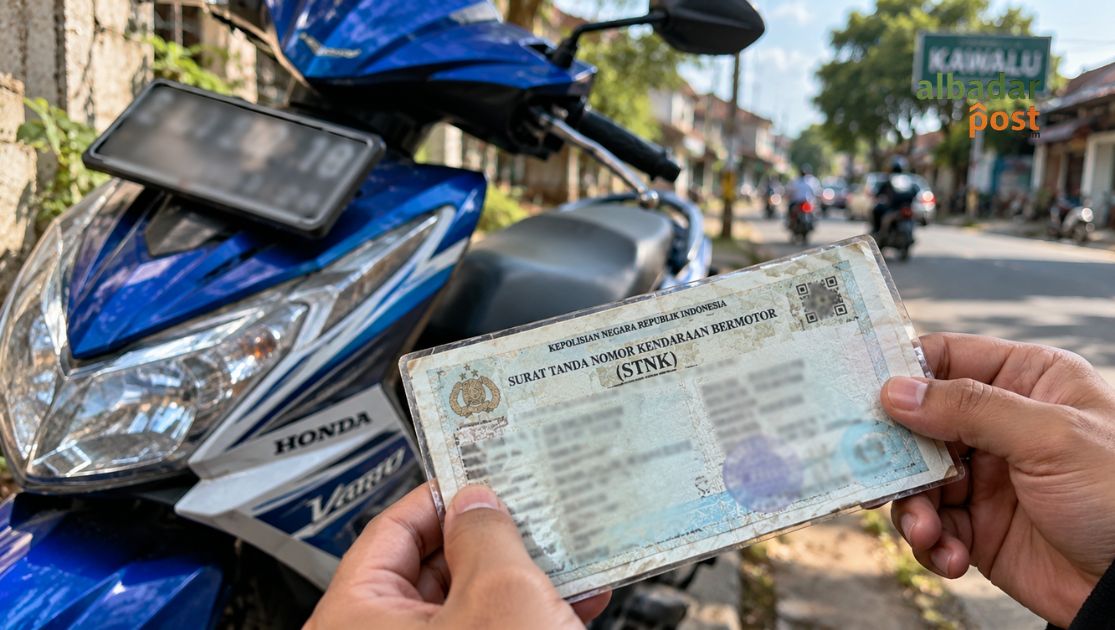 STNK Z-6822-IO hilang
