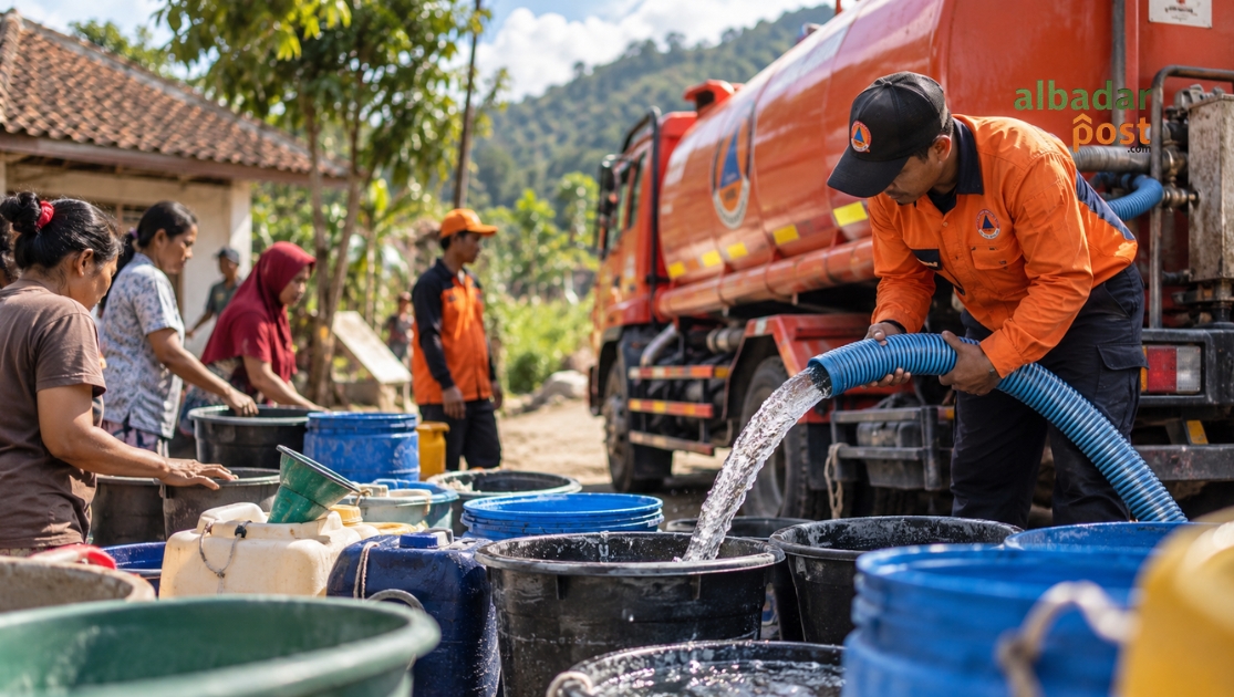 Bantuan Air Bersih Pangandaran