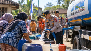 bantuan air bersih Pangandaran