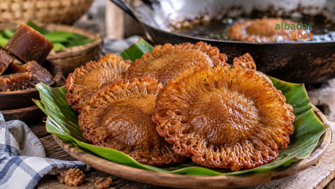 kue cucur bersarang