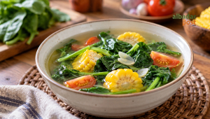 sayur bening bayam